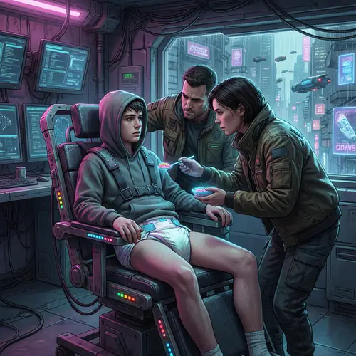 Cyberpunk High Chair Experience for Teens