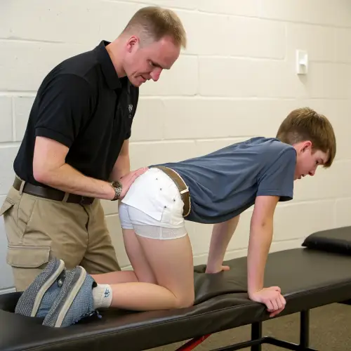 Photo Style: Boy Spanked on Restraint Table