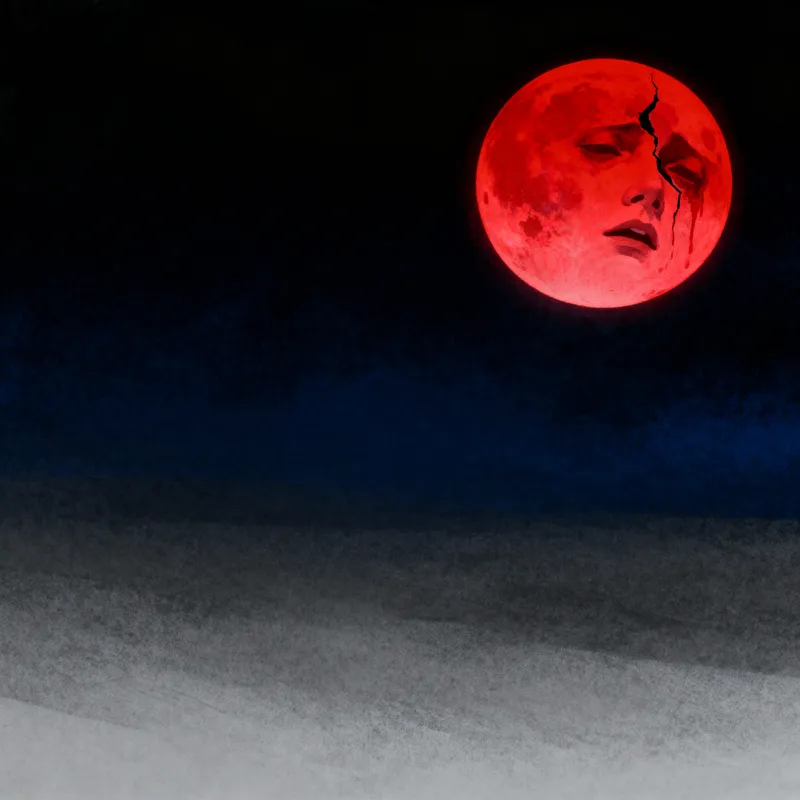 Crimson Moon: The Ultimate Symbol of Distortion