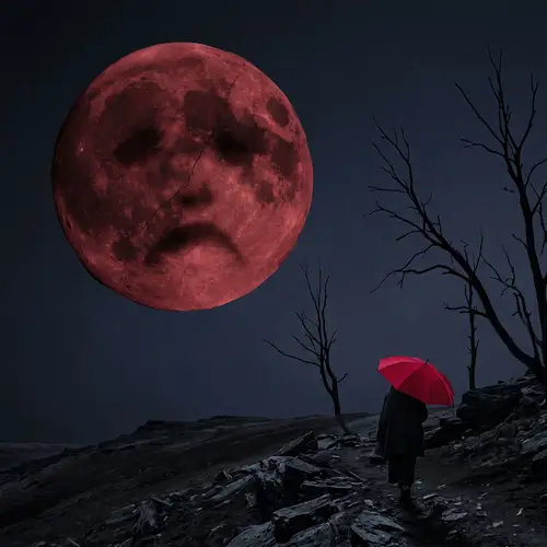 Crimson Moon: The Ultimate Symbol of Distortion