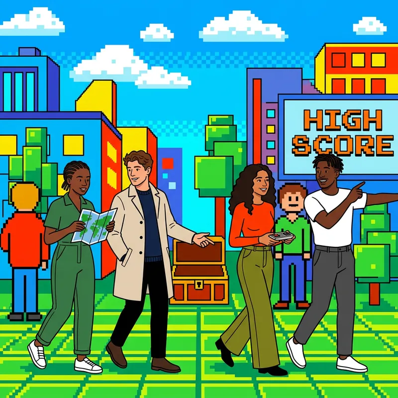 Retro Games Meet Minimalist Fashion: 8-Bit Fun