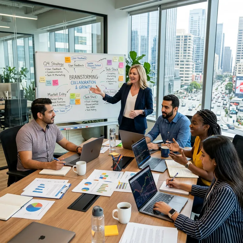 Efficient Organizational Processes | Teamwork Strategies in Modern Office Setting