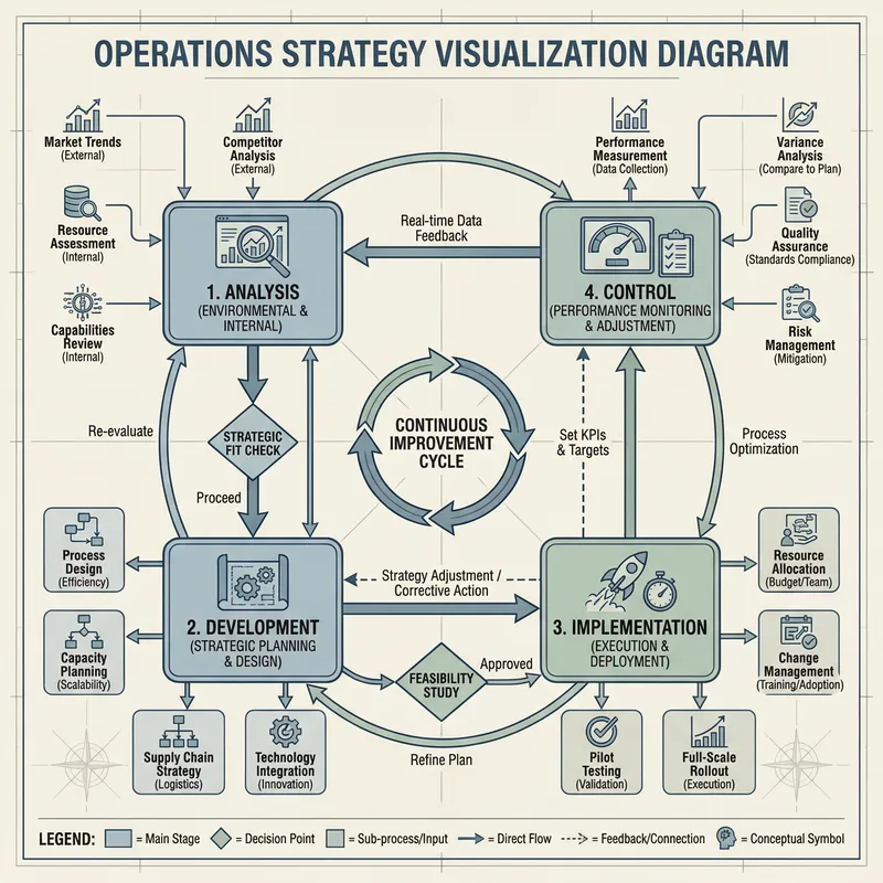 2D Operations Strategy Diagram: Analysis, Development, Implementation & Control