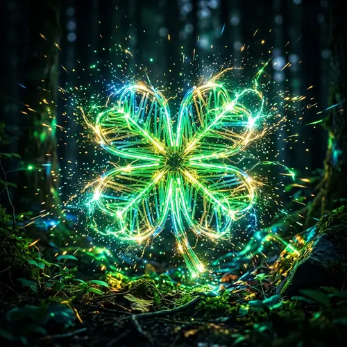 Lightingstick Clover: A Vibrant Glow