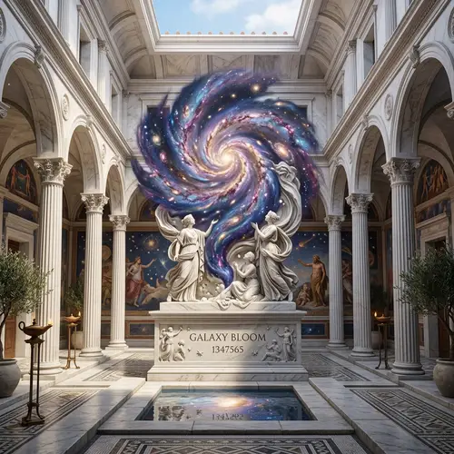 Galaxy Bloom: A Classical Journey Through Space