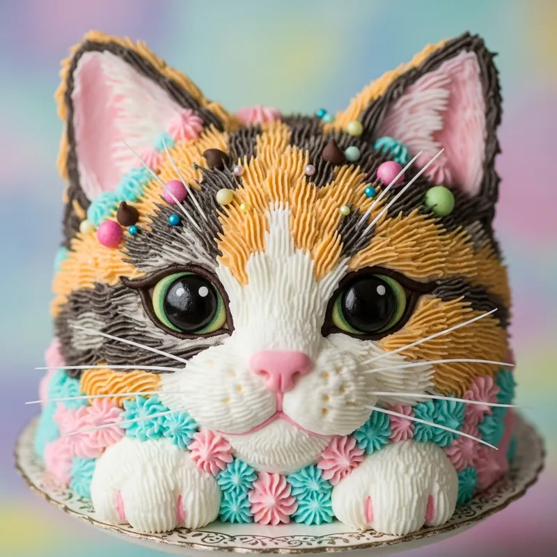 Cat-Shaped Cake: Purrfect for Any Celebration
