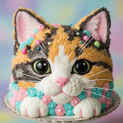 Cat-Shaped Cake: Purrfect for Any Celebration