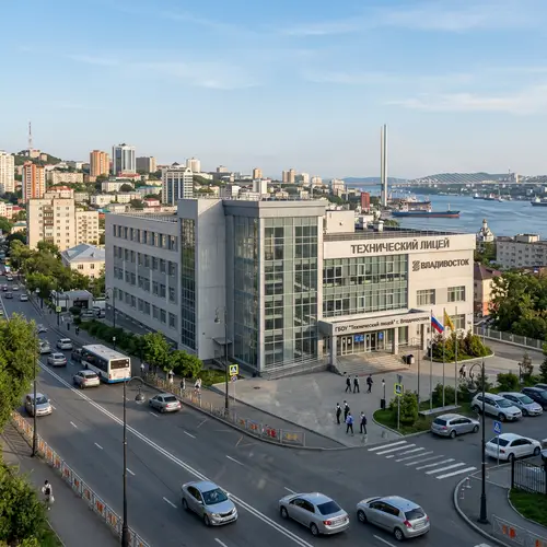 Modern Technical Lyceum in Vladivostok, Russia