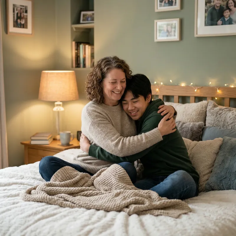 Heartwarming Moments Between Mother and Son