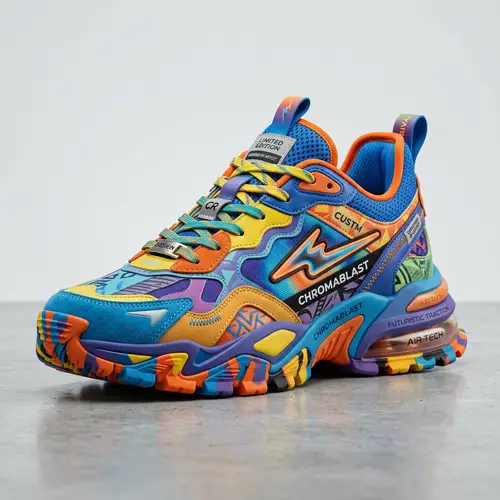 Custom Colorful Sneaker Design Concepts