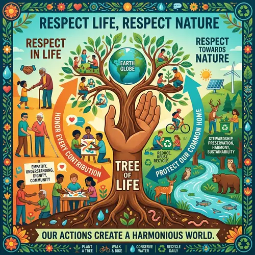 Respect and Nature: Peace Begins with Harmony