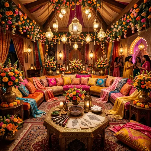Stunning Decor Ideas for Henna Night Celebrations