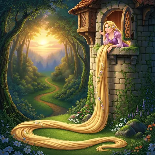 Enchanting Rapunzel: A Tale of Long Hair and Adventure