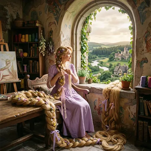 Enchanting Rapunzel: A Tale of Long Hair and Adventure