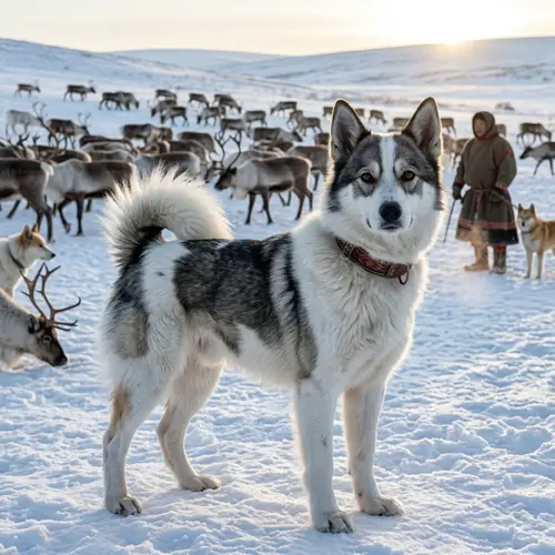 Adult Nenet Herding Laika: Puppy Transformation