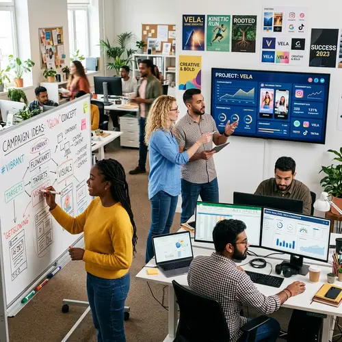 Diverse Marketing Agency Team Drives Creative Energy | Company Name