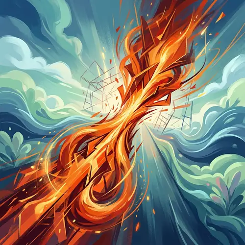 Unstoppable Abstract Energy | Dynamic Motion Artwork