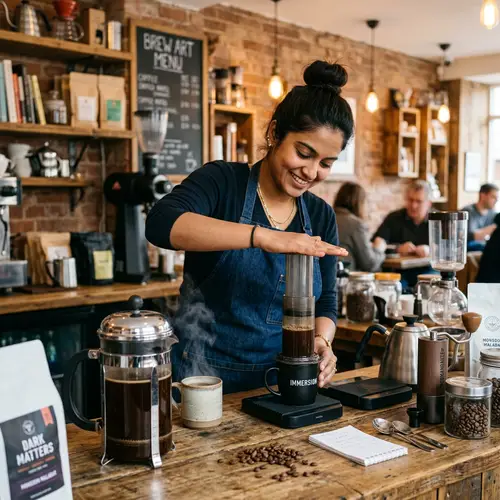 Art of Immersion Brewing: French Press, Aeropress & More