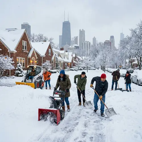 Winter Snow Removal Services in Chicagoland Area