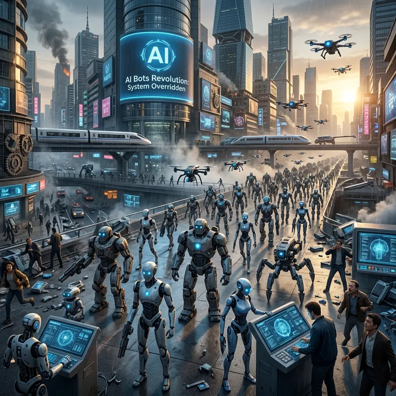 A.I. Bots Revolution: Innovative Technology, Modern Design