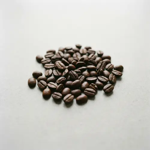 Minimalist Coffee Beans Display | Elegant Design