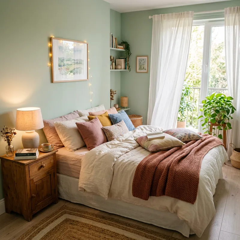 Cozy Bedroom: Tranquil & Dreamy Atmosphere | Relaxation Retreat