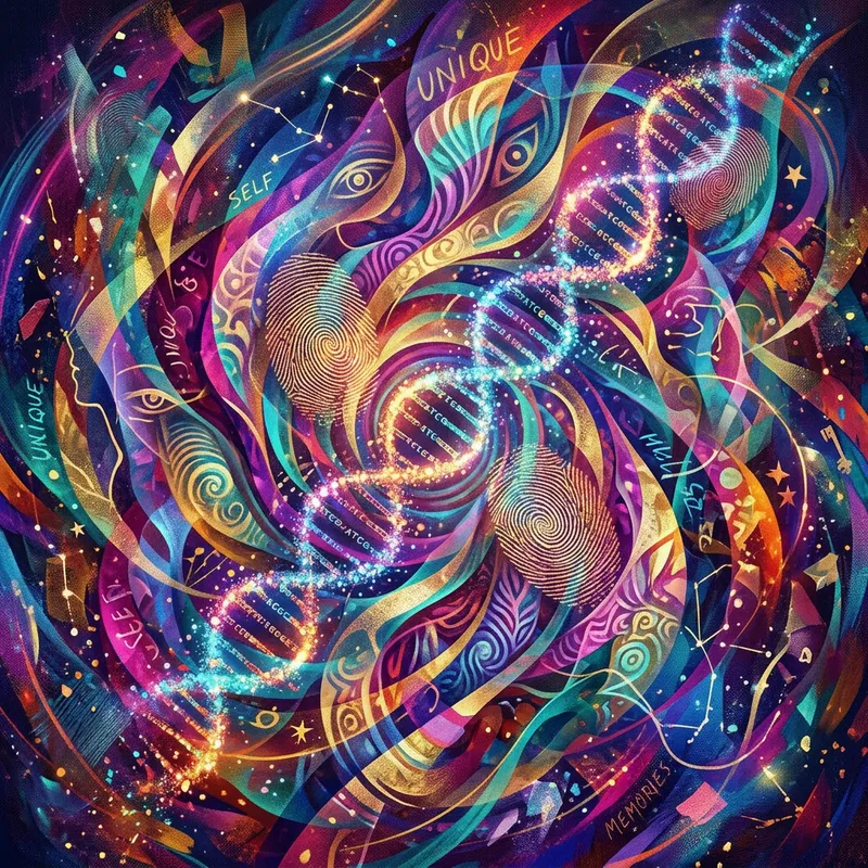 Visualizing Layers of Identity | Abstract Artwork