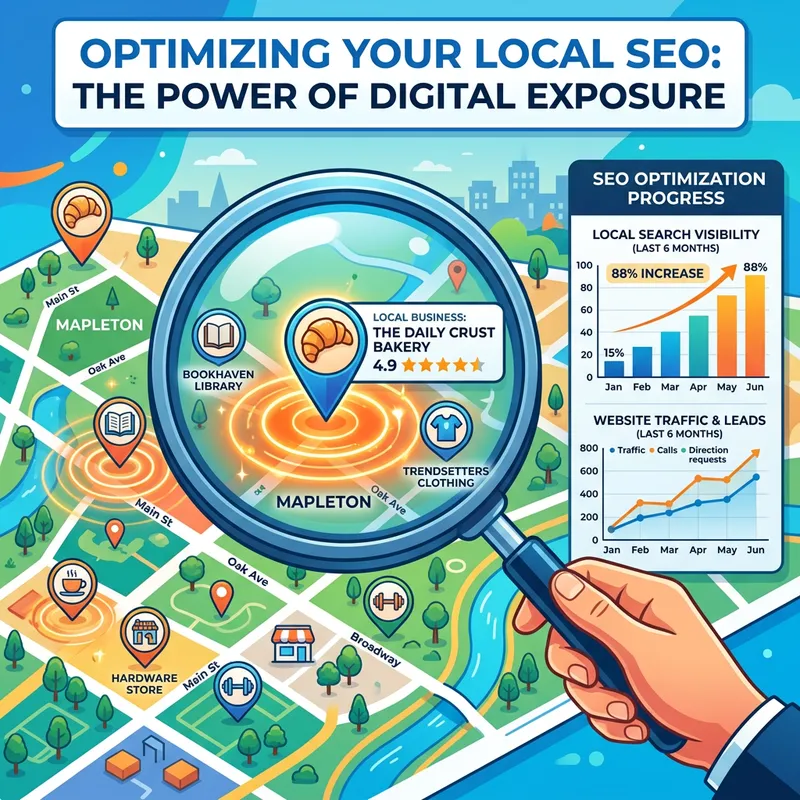 Enhance Local SEO with Digital Exposure Optimization Enhance Local SEO with Digital Exposure Optimization