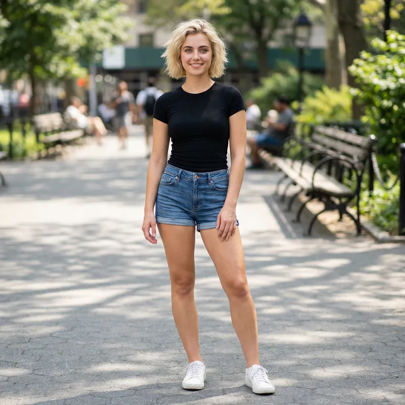 Stunning Hyper-Realistic Photograph of a Young Woman