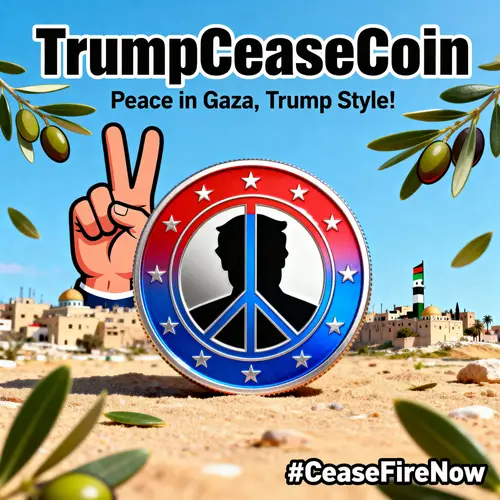 Trump Gaza Ceasefire Memecoin: Crypto for Change