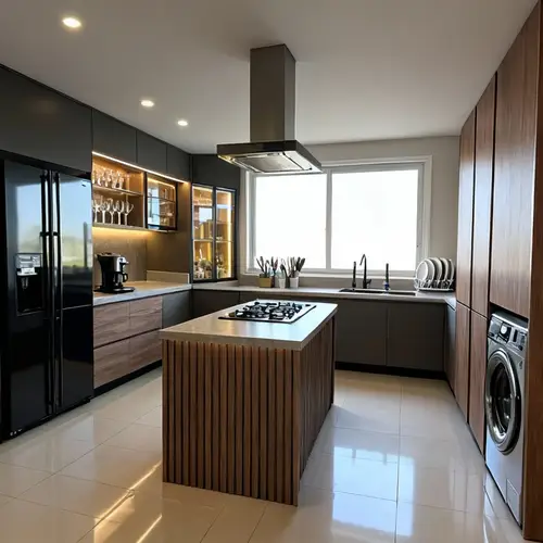 Stylish Corner Kitchen Design Ideas