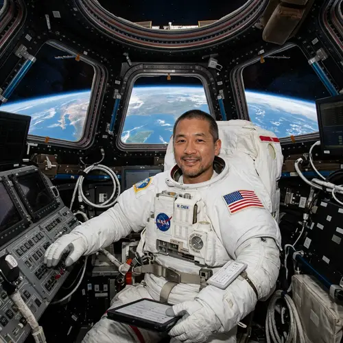 Stunning Male Astronaut Photos
