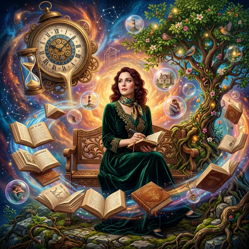 Surreal Highly Realistic Photo: Detailed Woman Portrait