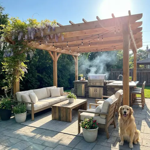 Stylish 9ft x 5ft BBQ Patio Ideas