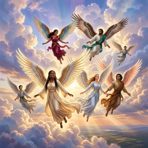 Create Stunning Angels in the Sky