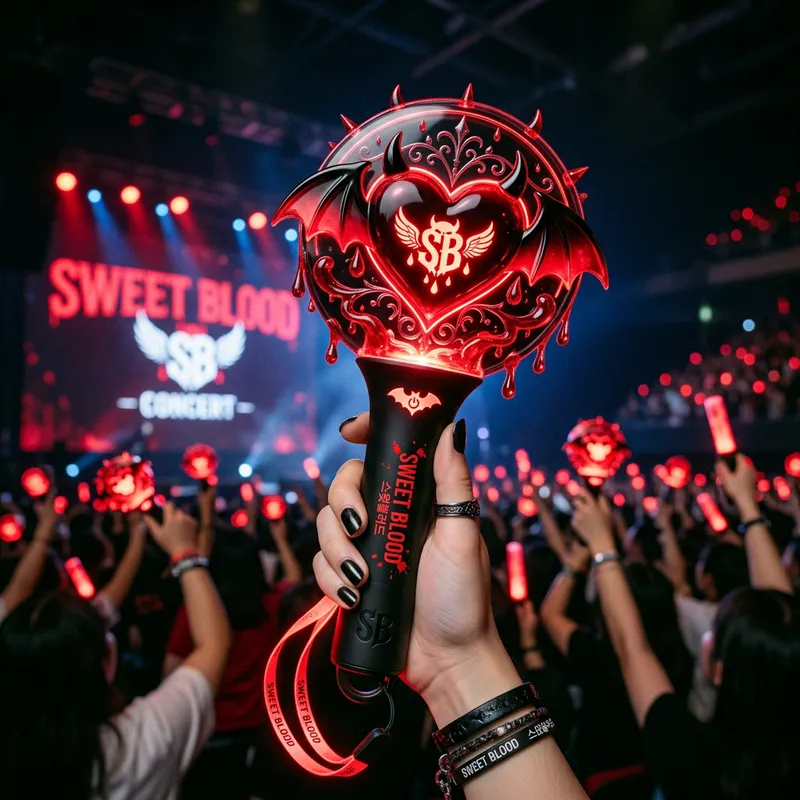 Sweet Blood K-Pop Lightstick Design Sweet Blood K-Pop Lightstick Design
