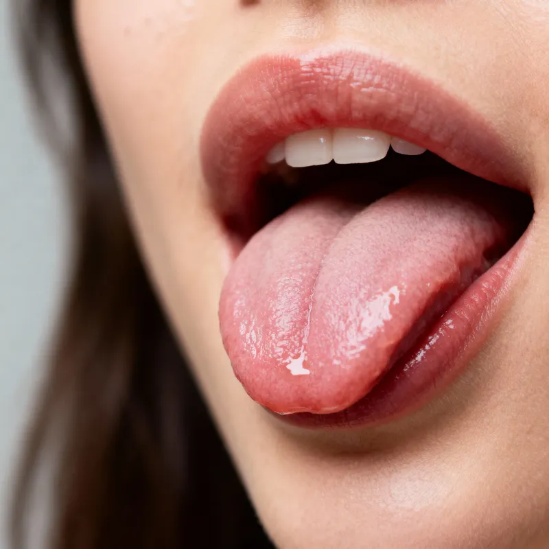 Exploring the Beauty of the Woman's Tongue