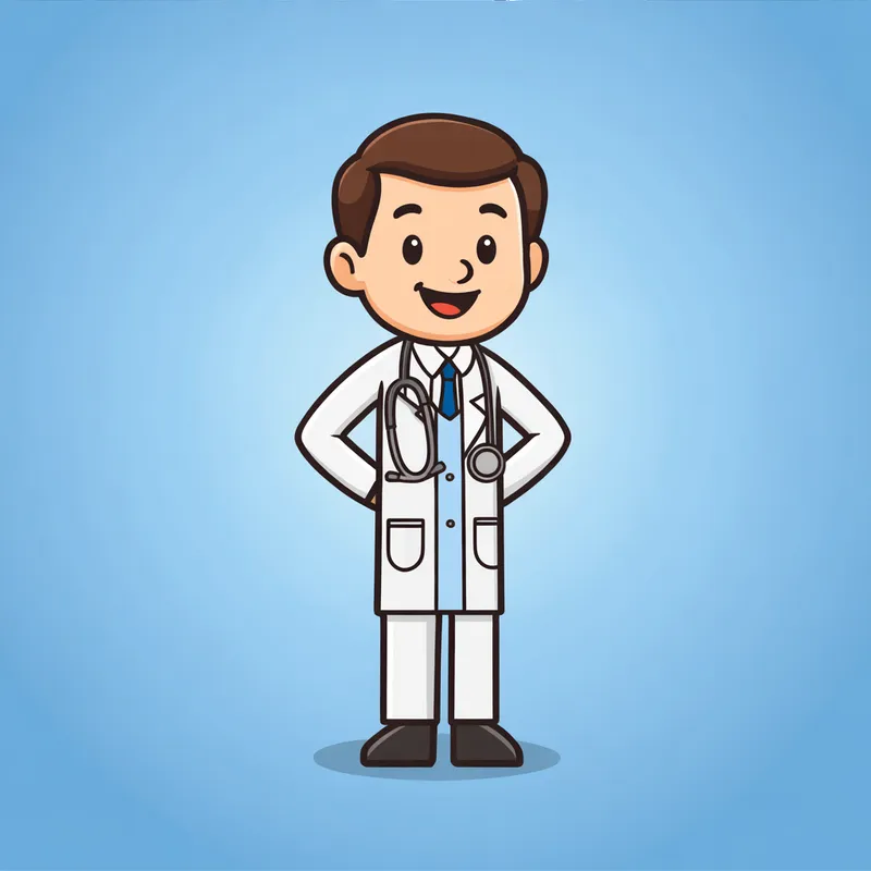 Creative Doctor Mascot for Your Brand