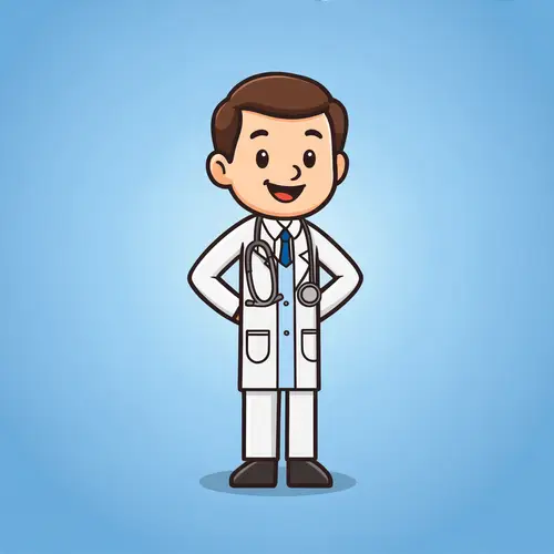 Creative Doctor Mascot for Your Brand