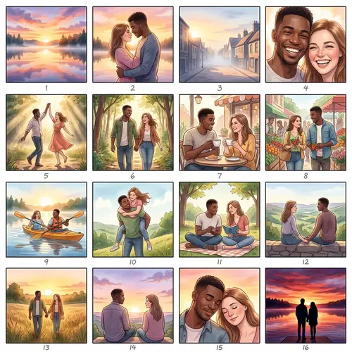 Afterglow Song Narrative Storyboard