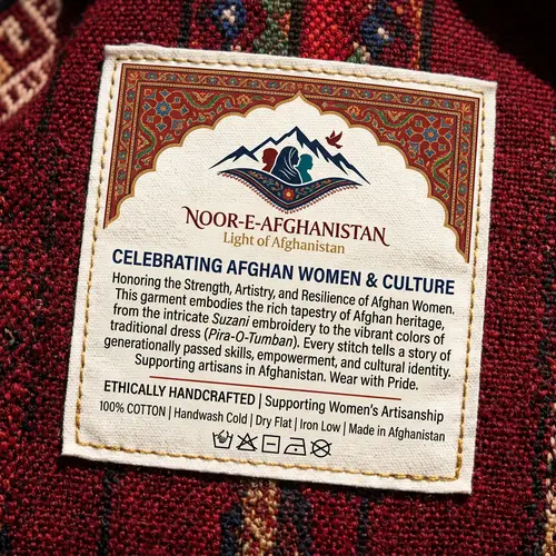 Clothing Labels Celebrating Afghan Women & Culture