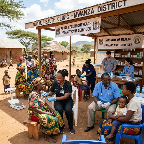 Diverse Medical Team: Rural Health Care Services