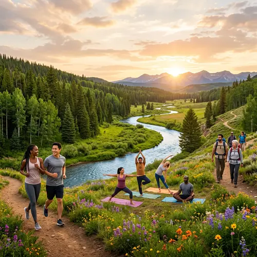 Embrace Healthy Living in Nature's Beauty | Lifestyle Inspiration