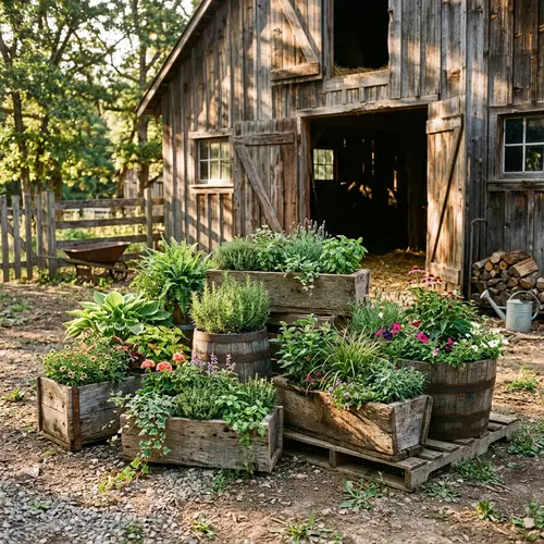 Wholesale Rustic Planters | Vintage Barnyard Collection