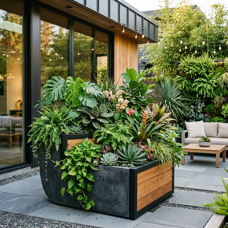 Beautiful and Unique Nature Plant Arrangement