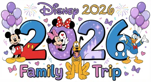 Magical Disney Family Trip 2026 Design