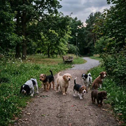 Lost Puppies in Park - Anxious and Confused Cuties