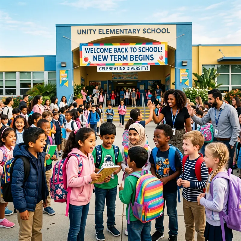 Exciting New School Term for Diverse Children
