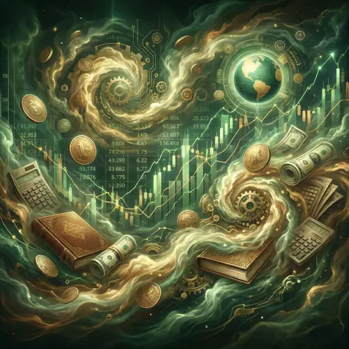 Smart Money Abstract Representation | Finance & Prosperity