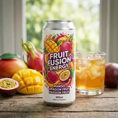 Reboost Energy Drink - Mango, Dragon Fruit & Passion Fruit